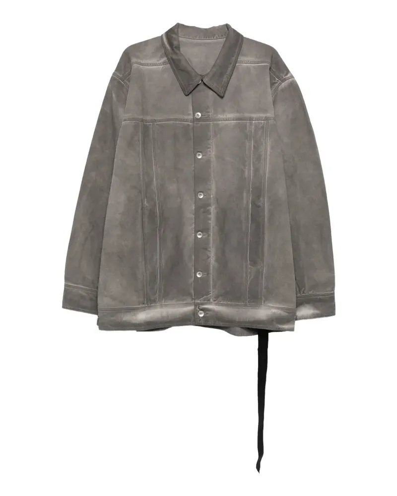 DRKSHDW by Rick Owens button-up denim jacket - Grau Grau