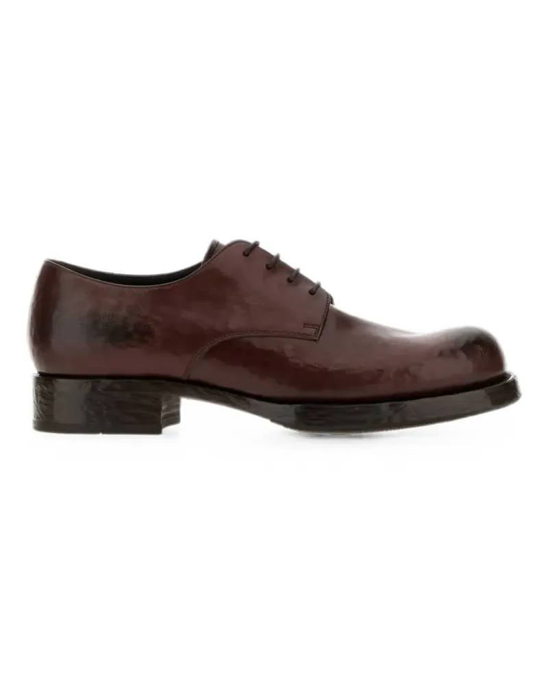 Prada lace-up leather shoes - Braun Braun