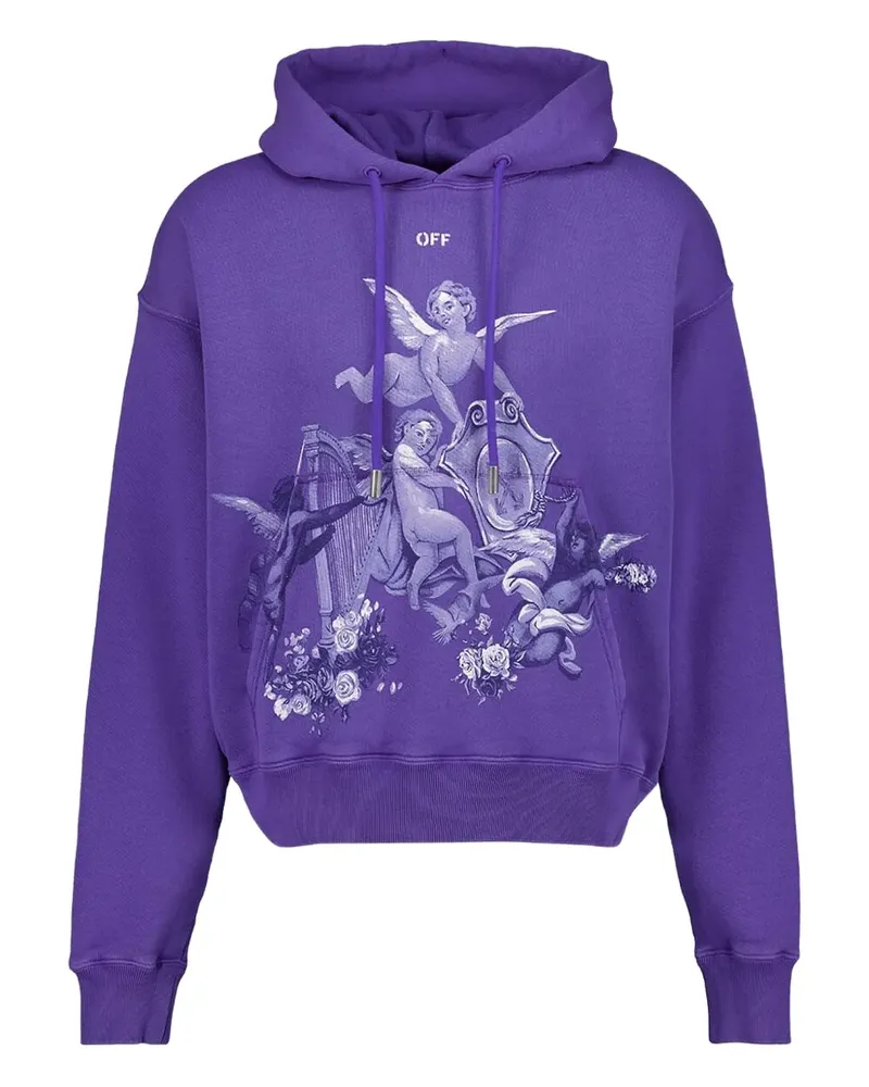OFF-WHITE Putti Skate Hoodie - Blau Blau