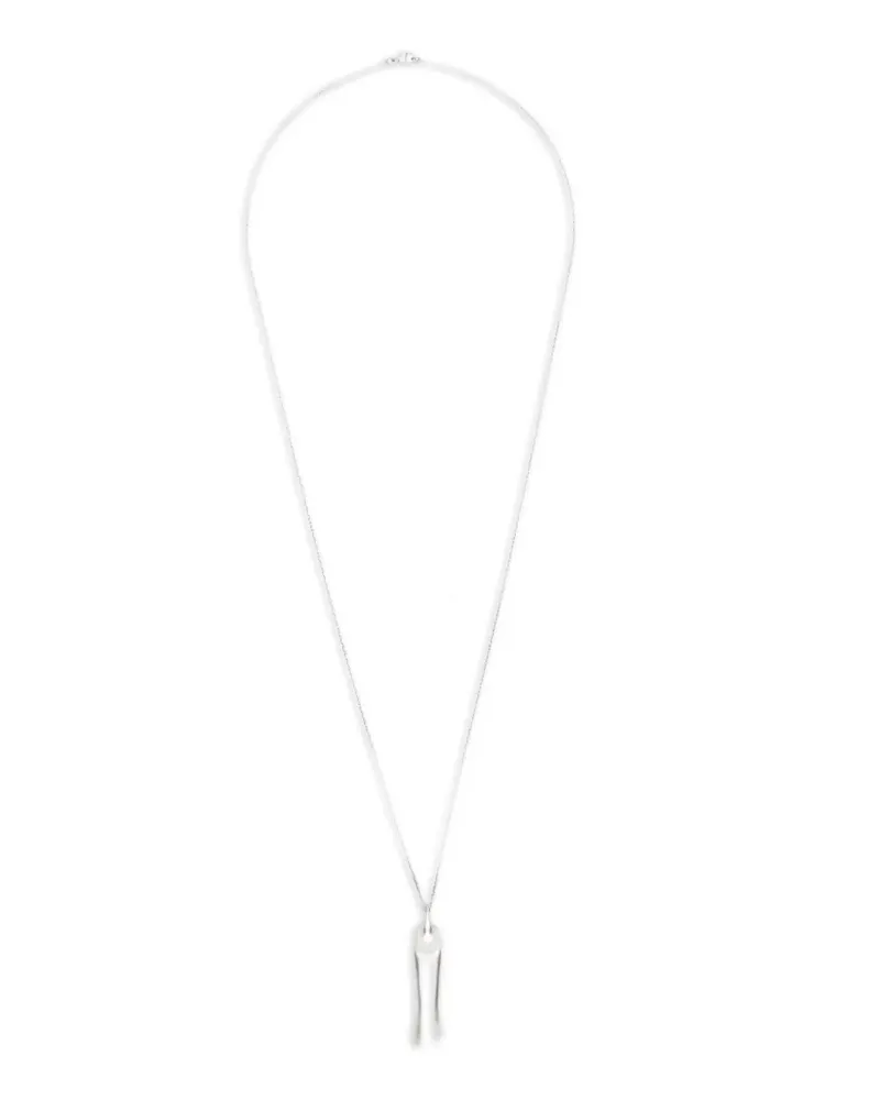 Rick Owens Halskette mit Anhänger - Silber Silber