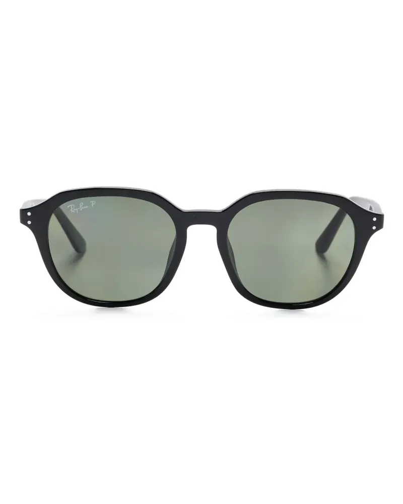Ray Ban Sonnenbrille mit eckigem Gestell - Schwarz Schwarz