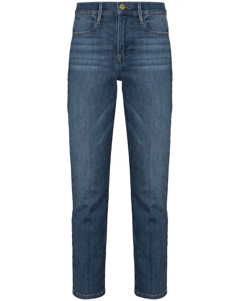 Frame Denim Core Skinny-Jeans Blau