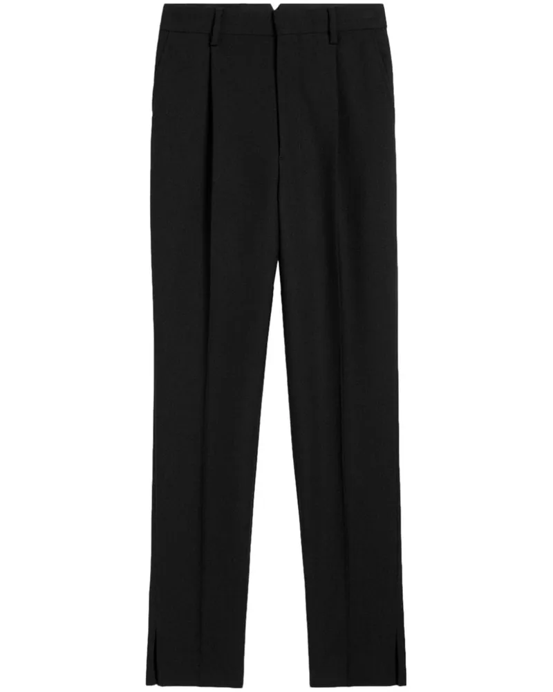 AMI Paris Hose mit hohem Bund - Schwarz Schwarz