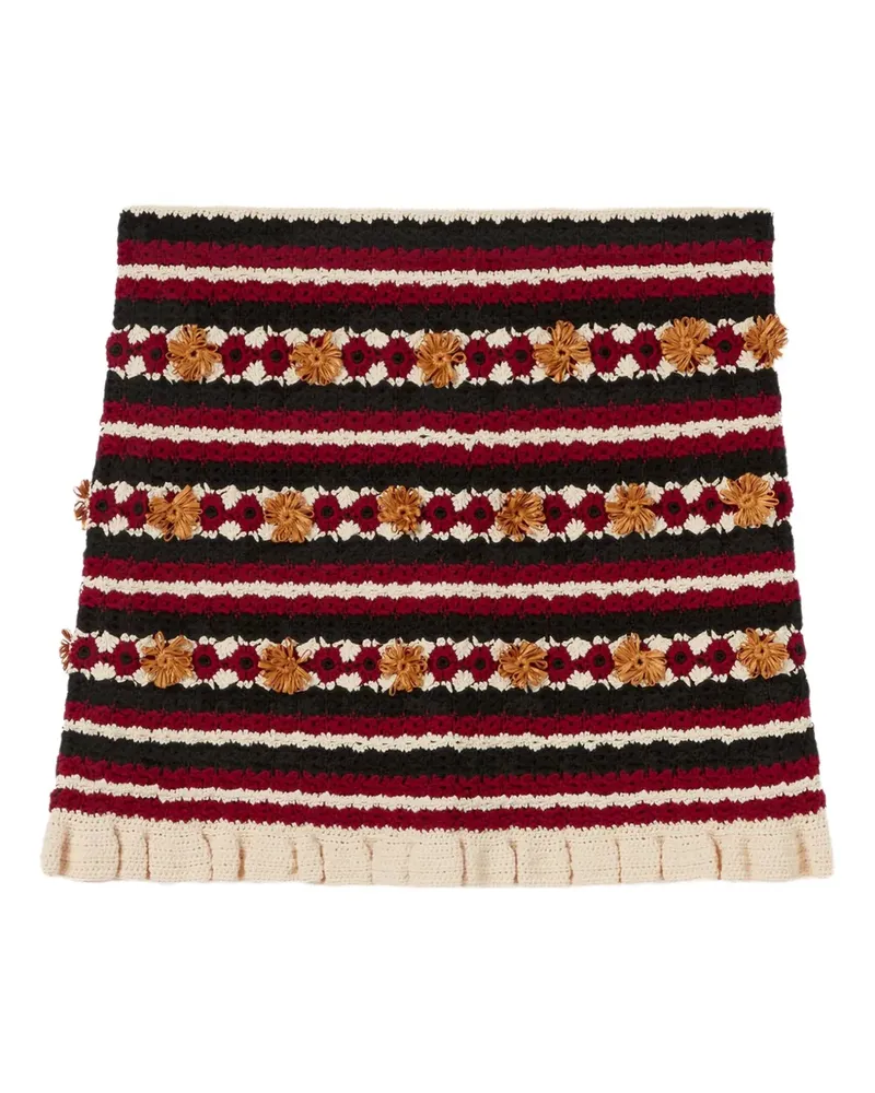 Claudie Pierlot Gehäkelter Rock - Rot Rot
