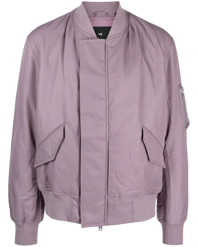 Y-3 Isolierte Bomberjacke - Violett Violett