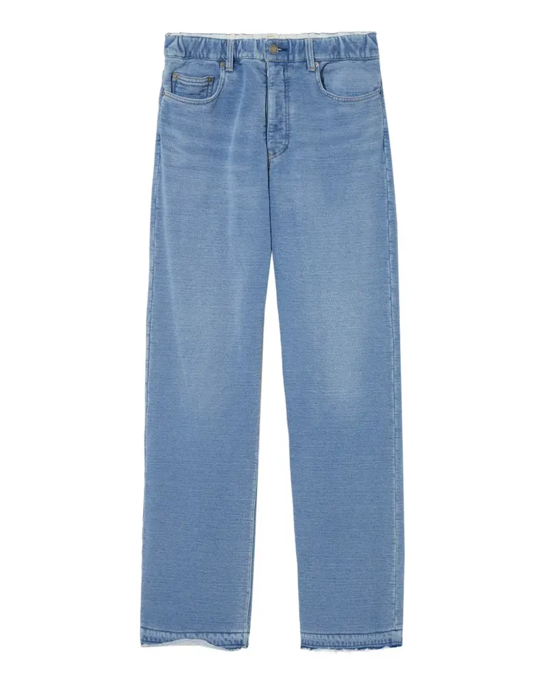Undercover Ausgefranste Jeans mit Kordelzug - Blau Blau