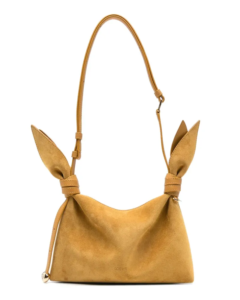 Loewe Mini Scarf Schultertasche - Gelb Gelb