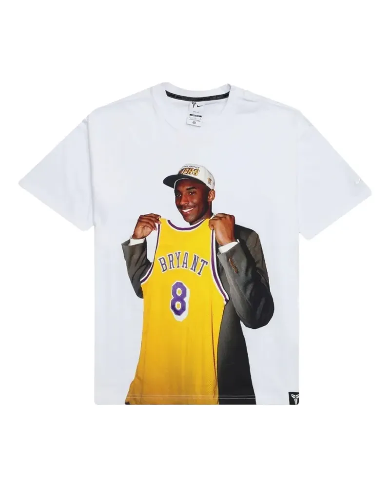 Nike Kobe Draft Pack T-Shirt mit rundem Ausschnitt - Weiß Weiß