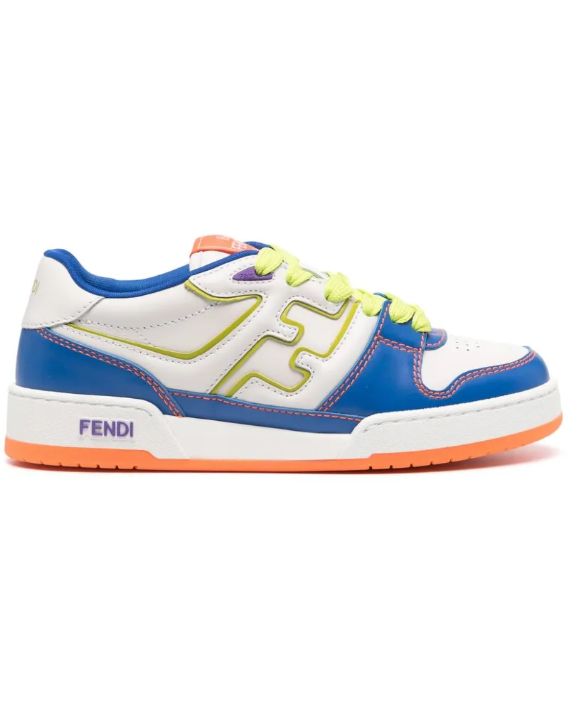 Fendi Match Sneakers - Weiß Weiß