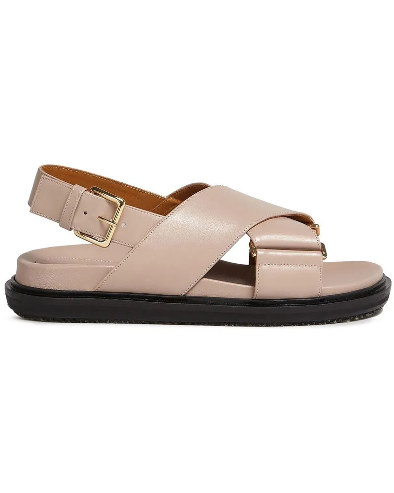 Marni Fussbet Sandalen - Nude Nude
