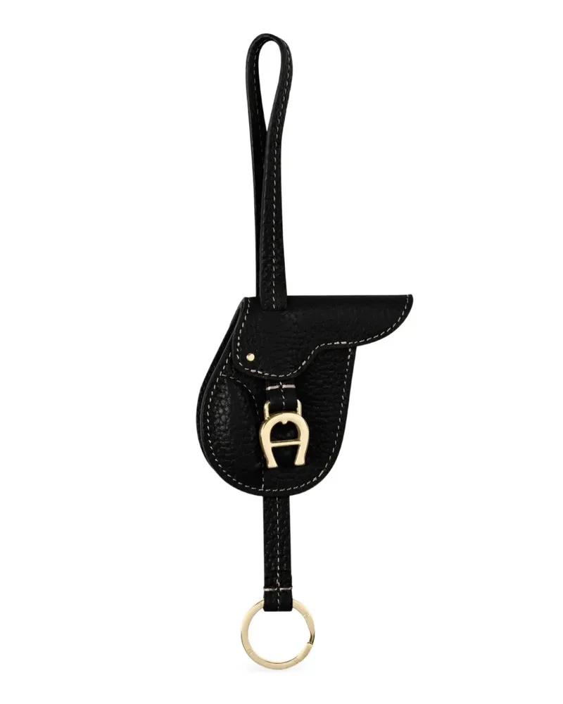 Aigner Fashion Schlüsselanhänger - Schwarz Schwarz