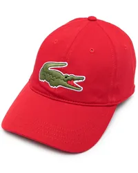 Lacoste Baseballkappe mit Logo-Stickerei Rot