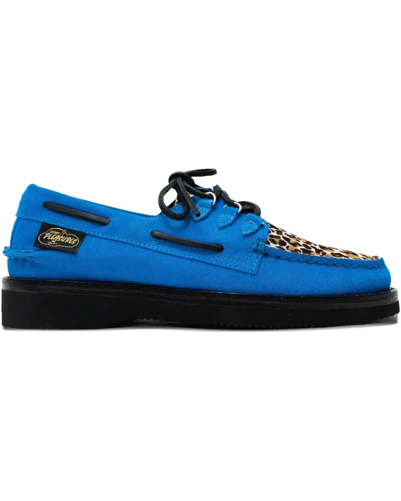 Sperry Top Sider x Pleasures Authentic Original Segelschuhe - Blau Blau