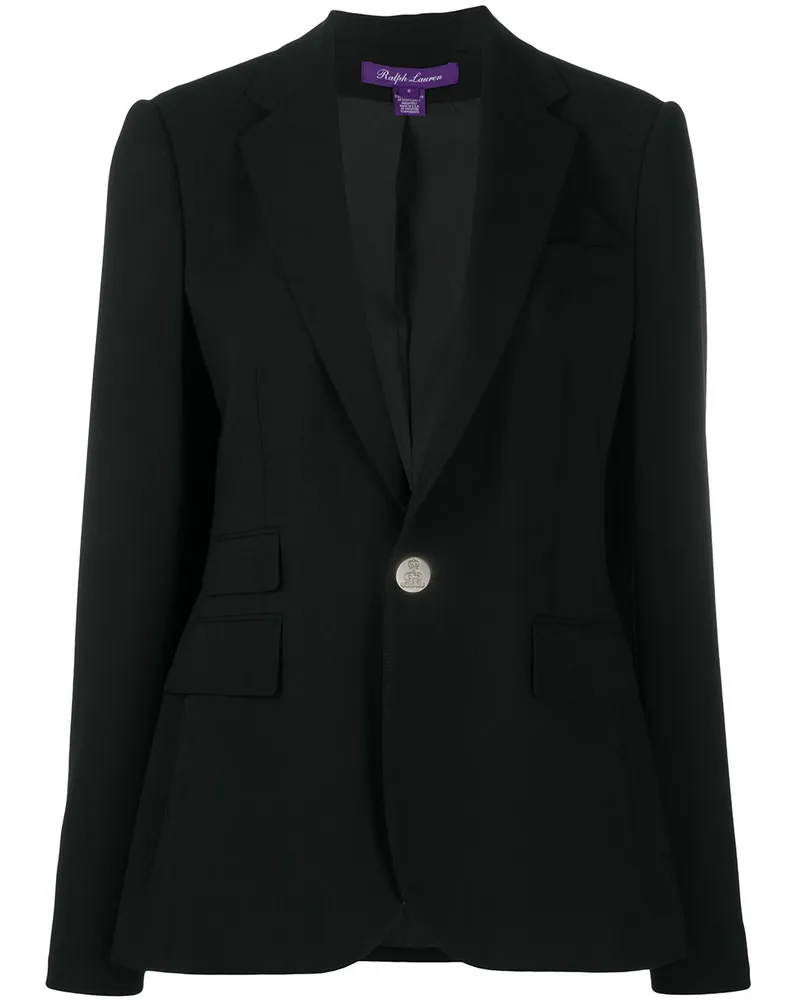 Ralph Lauren Klassischer Blazer - Schwarz Schwarz