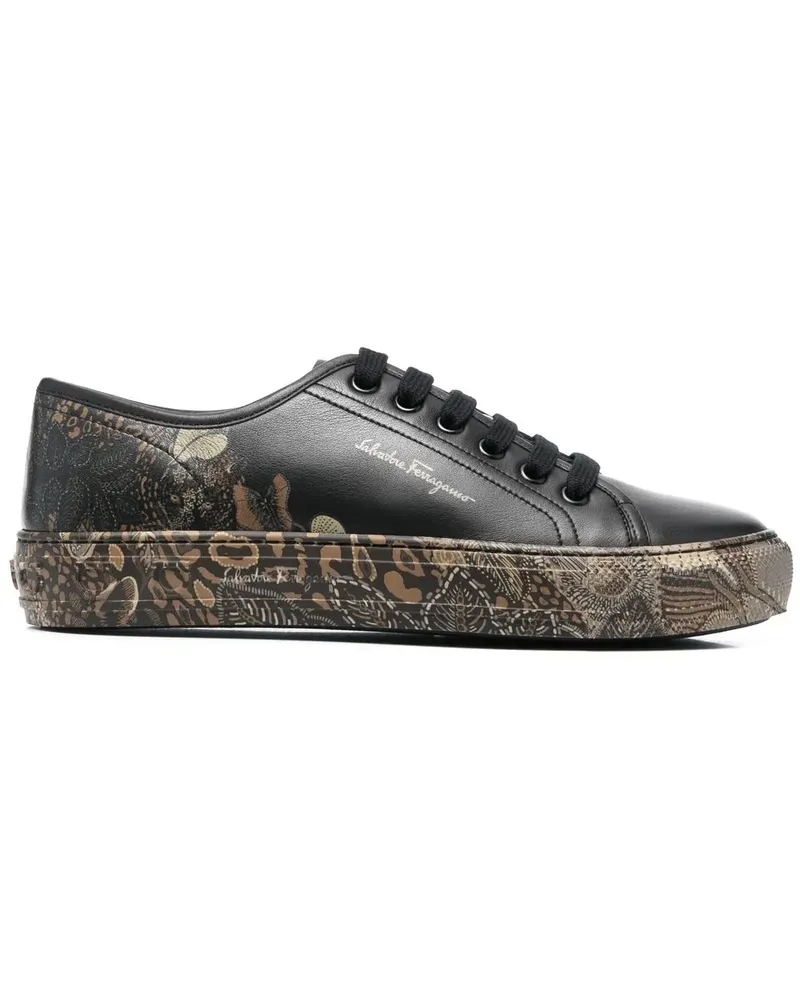 Ferragamo Borg Cubic Sneakers - Schwarz Schwarz