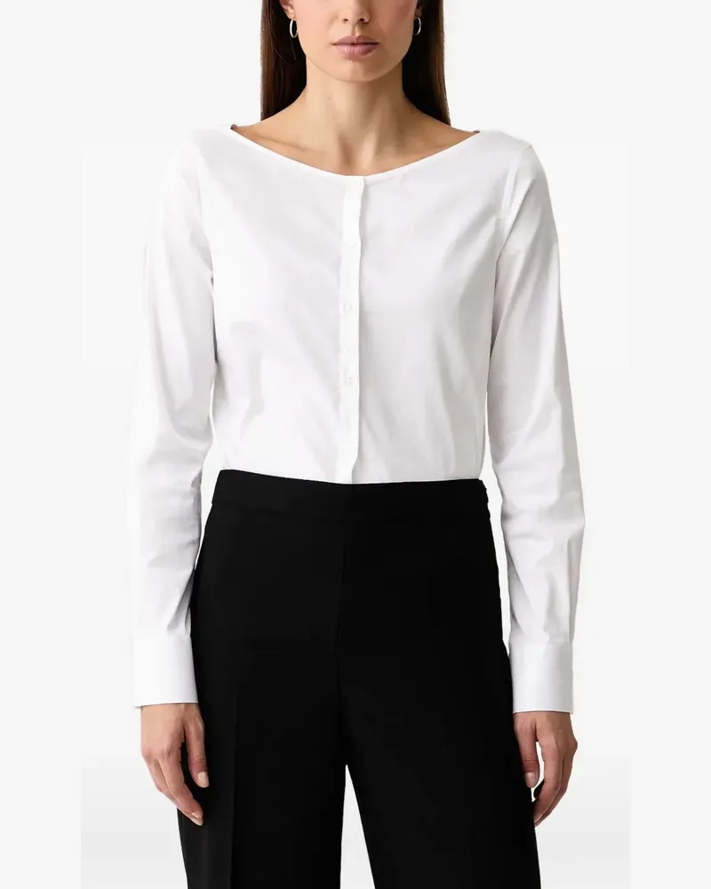 Mos Mosh MMManda boat-neck shirt - Weiß Weiß