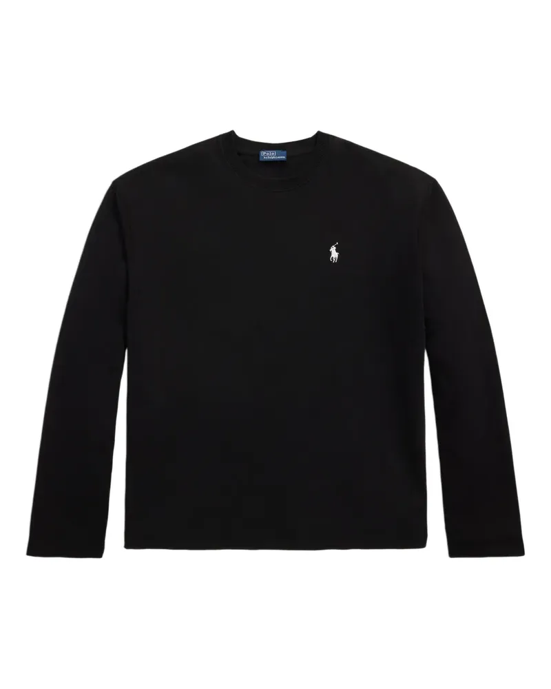 Ralph Lauren Langarmshirt aus Baumwolle - Schwarz Schwarz