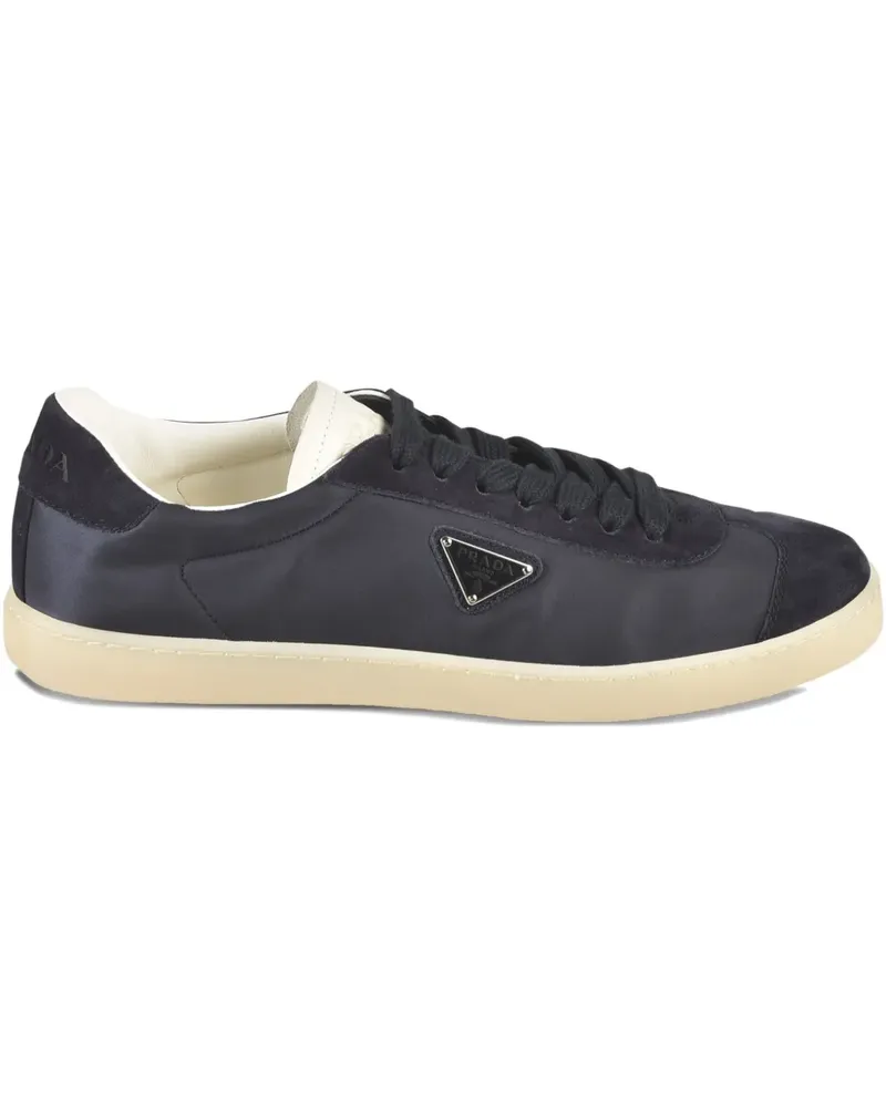 Prada Sneakers mit Wildledereinsätzen - Blau Blau