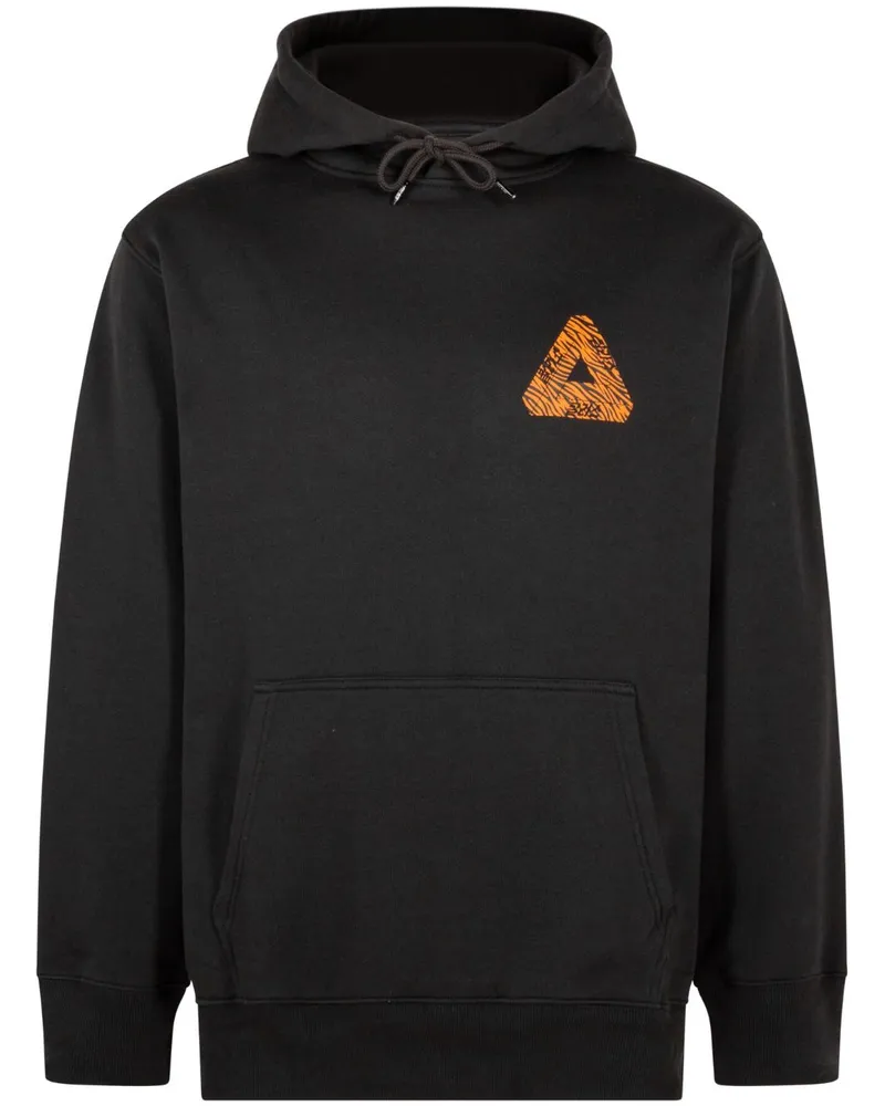 PALACE Seoul Exclusive Tri-Ferg "Black" Hoodie - Schwarz Schwarz