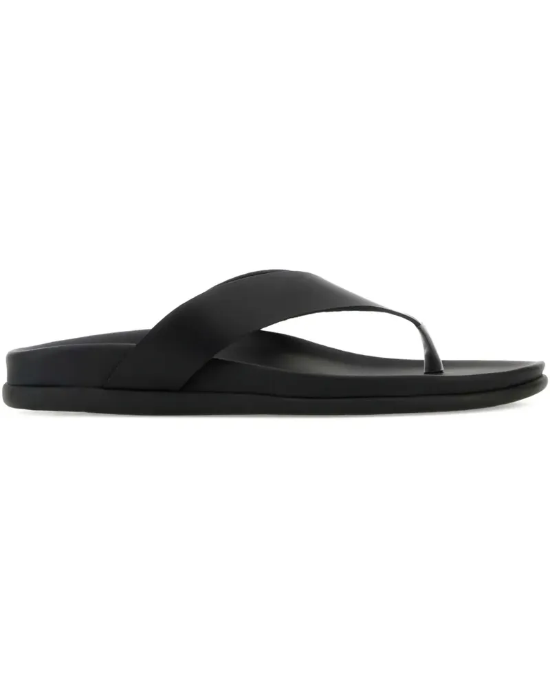 Ancient Greek Sandals Flache Charys Sandalen - Schwarz Schwarz