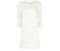 Kleid aus Guipure-Spitze - Weiß