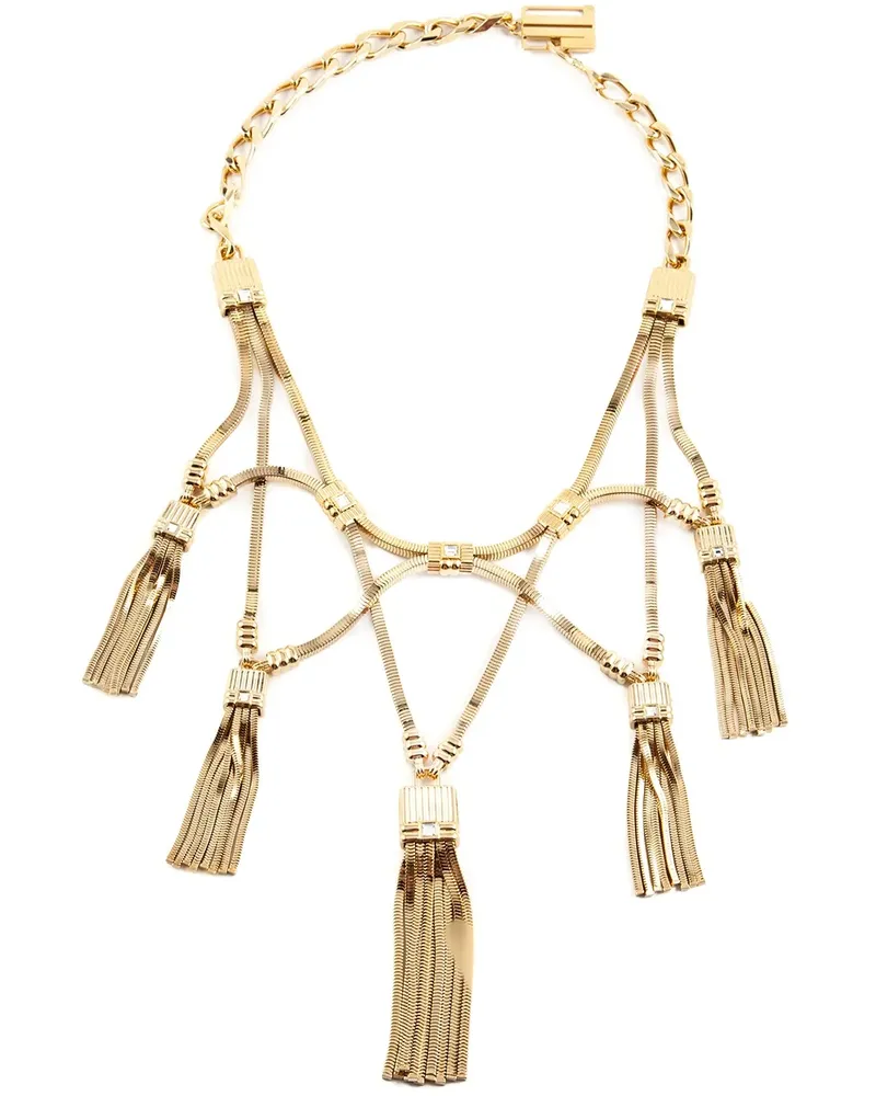 Lanvin Kette mit Quasten - Metallic Metallic