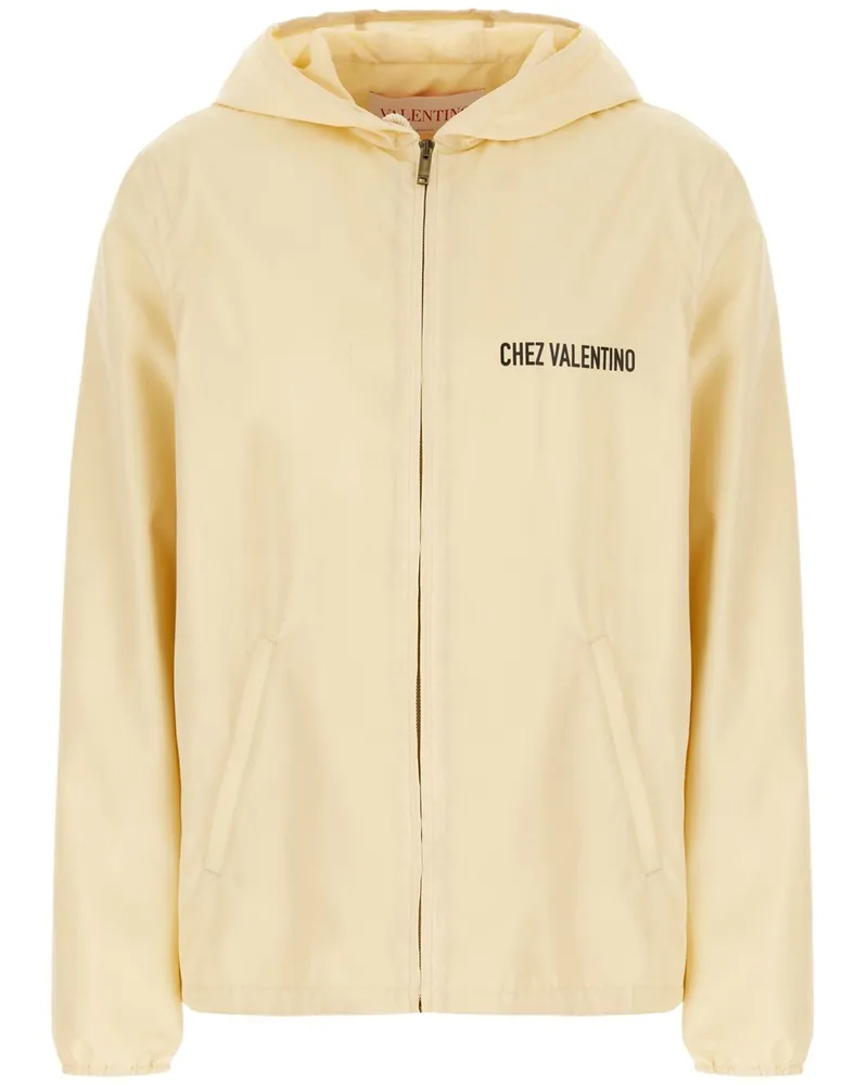 Valentino Garavani Cream Jacke aus Nylon - Nude Nude