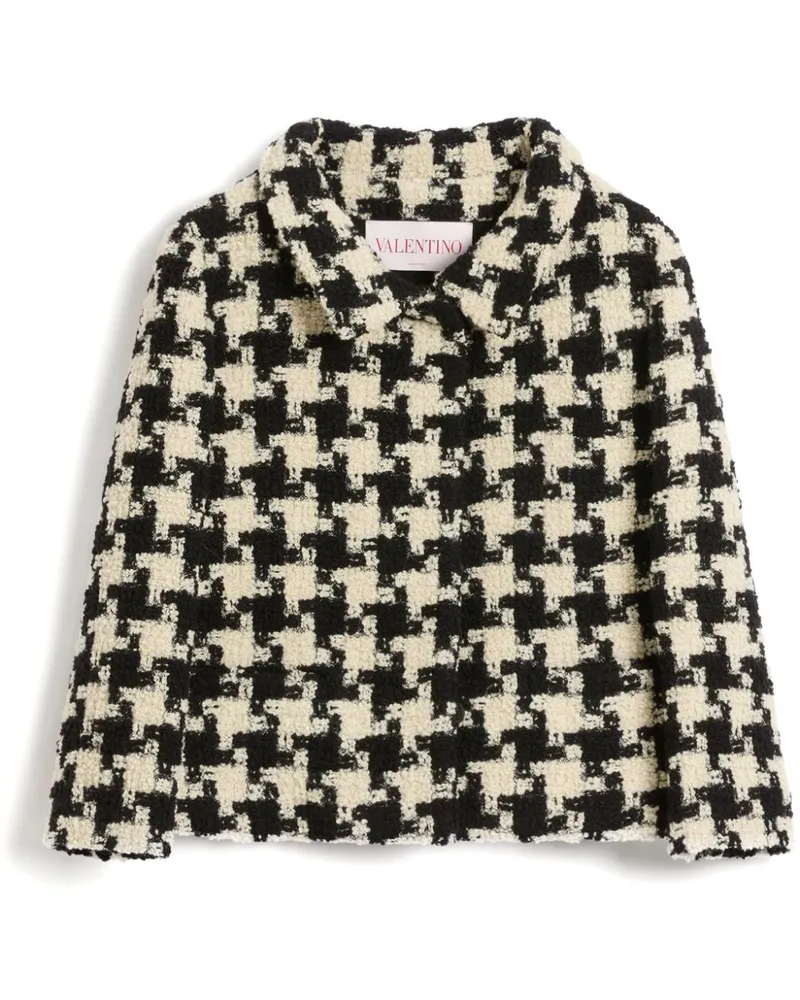 Valentino Garavani Tweed-Jacke mit Pailletten - Schwarz Schwarz