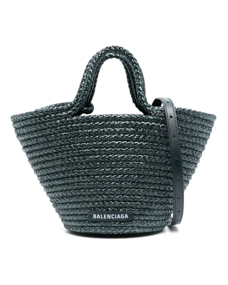 Balenciaga Kleine Ibiza Handtasche Grau