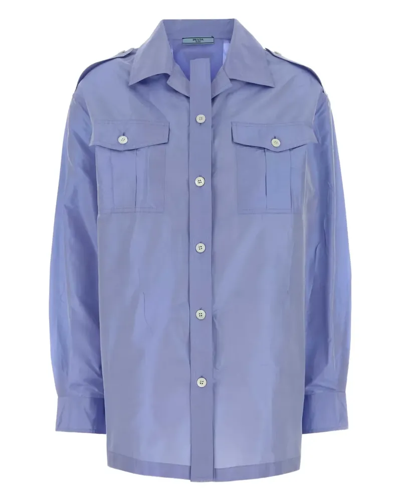 Prada Klassisches Hemd - Blau Blau