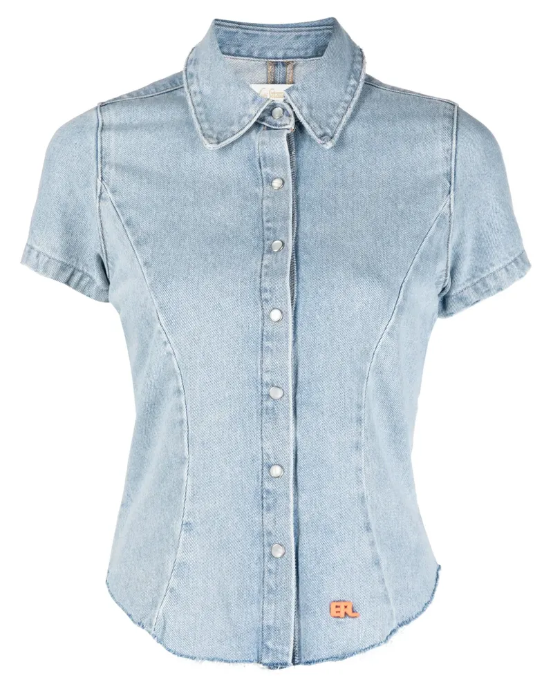 ERL x Levi's Jeansrock - Blau Blau