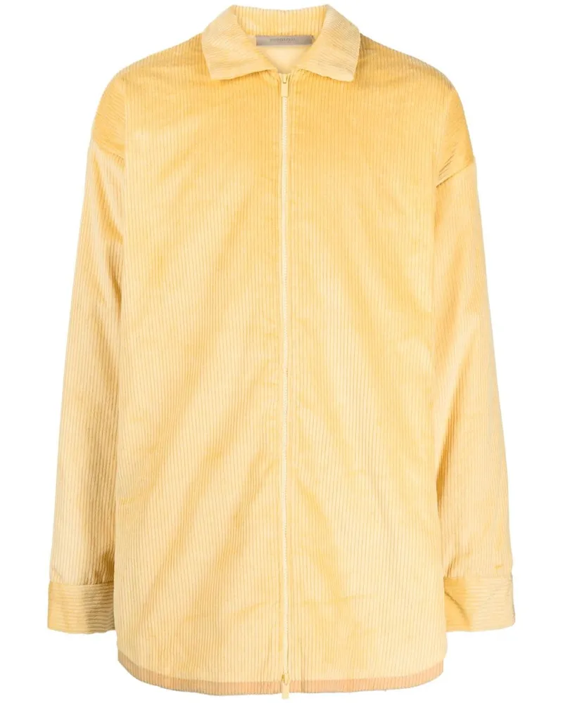 Fear of God Cordjacke mit Reißverschluss - Gelb Gelb