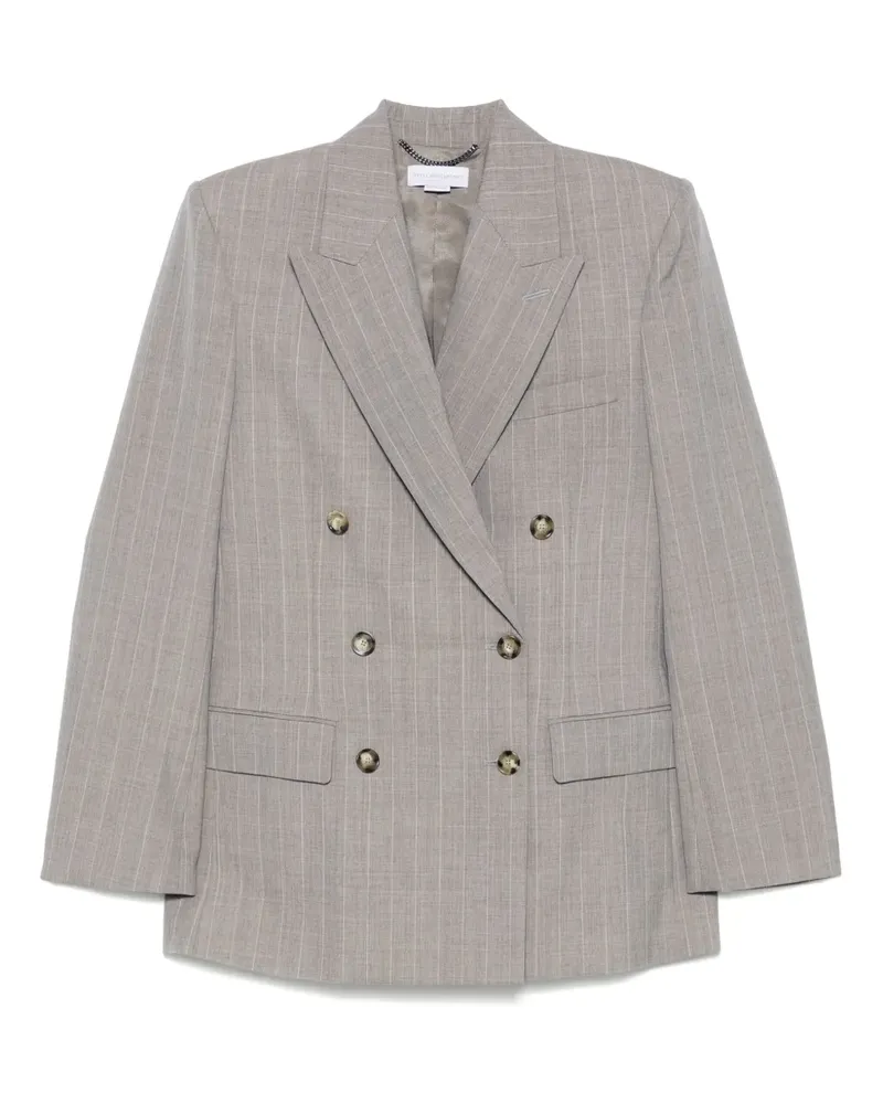 Stella McCartney Sakko mit Nadelstreifen - Grau Grau