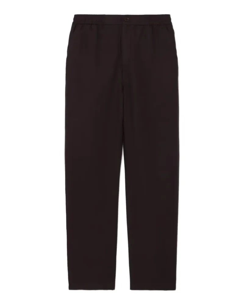 Lacoste elasticated trousers - Braun Braun