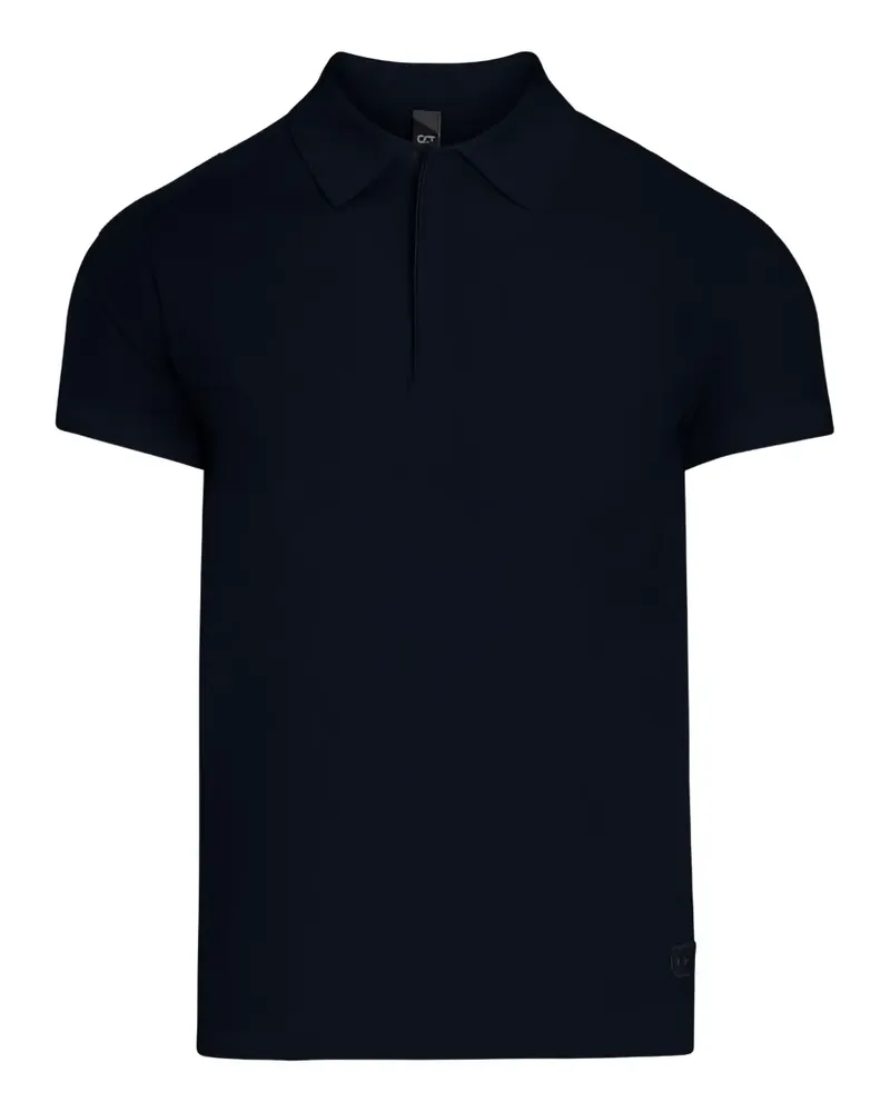 AlphaTauri Poloshirt mit Essential-Kragen - Blau Blau