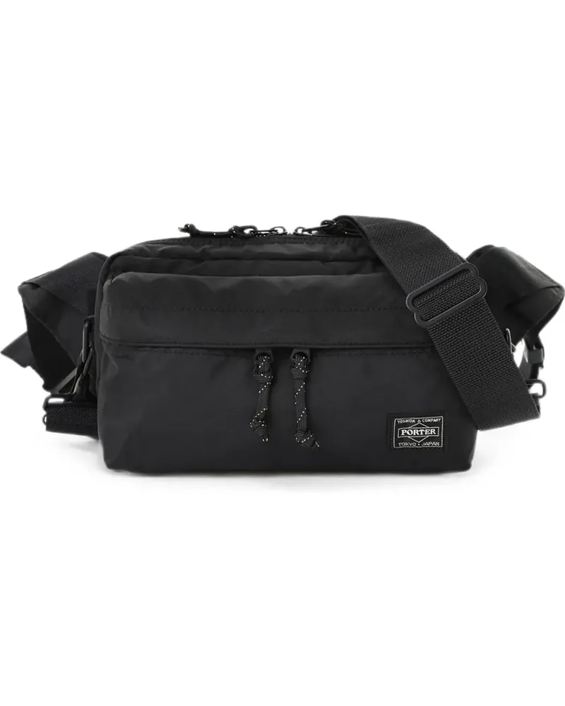 PORTER-YOSHIDA & CO Force 2Way zip-fastening shoulder bag - Schwarz Schwarz