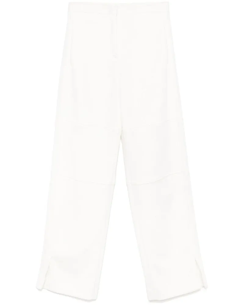 Jil Sander Hose mit weitem Bein - Nude Nude