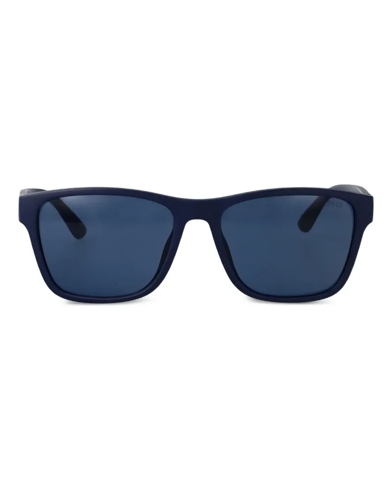 Ralph Lauren Sonnenbrille mit eckigem Gestell - Blau Blau