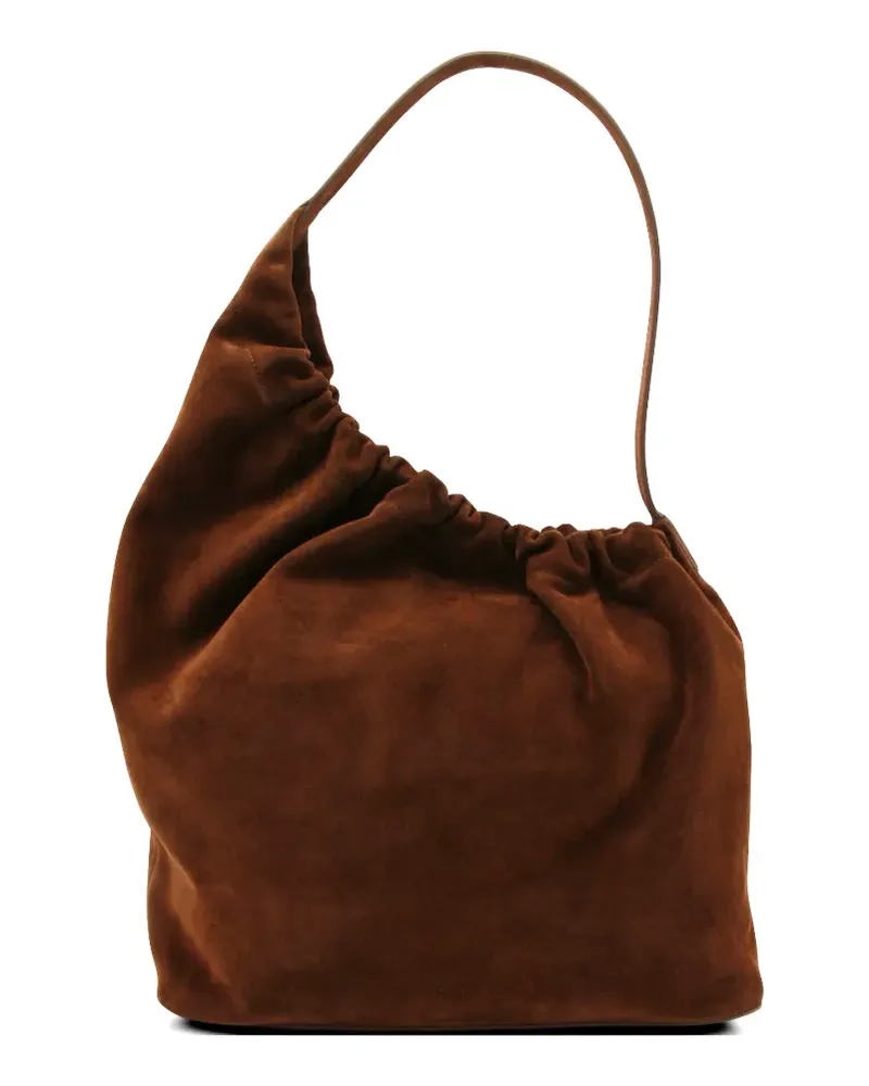 Aesther Ekme Demi Lune Cloud shoulder bag - Braun Braun