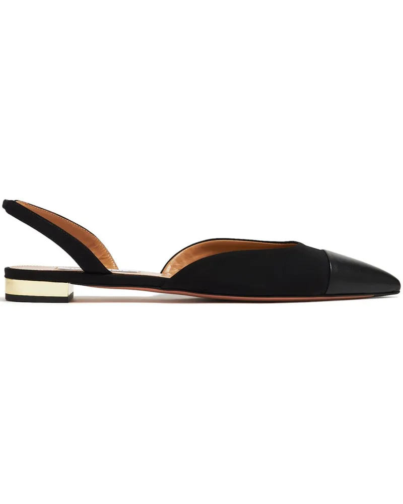 Aquazzura Slingback-Pumps - Schwarz Schwarz