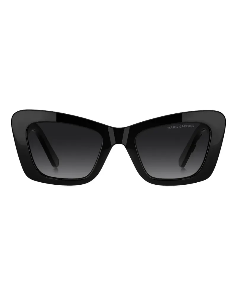 Marc Jacobs logo-detail cat-eye sunglasses - Schwarz Schwarz
