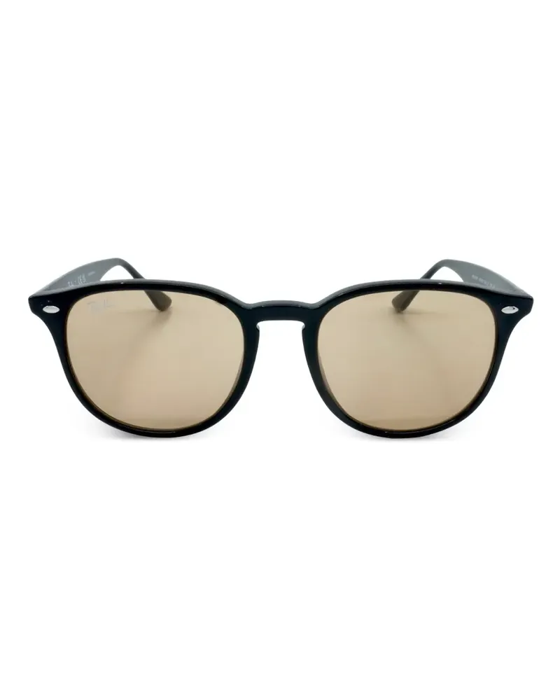 Ray Ban Phantos round-frame sunglasses - Schwarz Schwarz