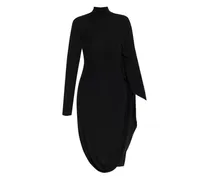 Kleid mit langen Ärmeln - Schwarz
