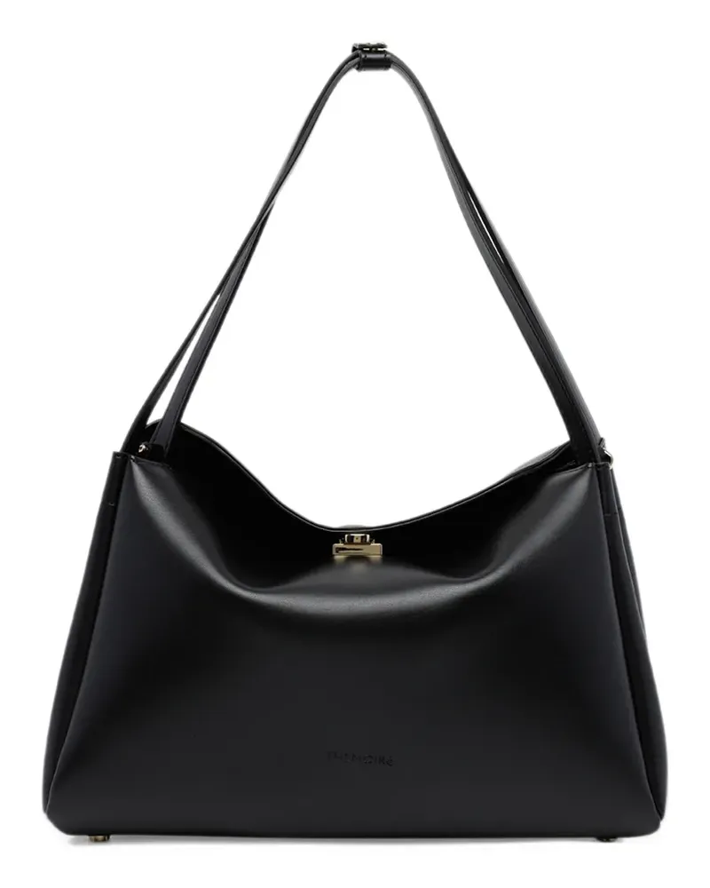 THEMOIRÈ Calipso Trunk logo print tote bag - Schwarz Schwarz