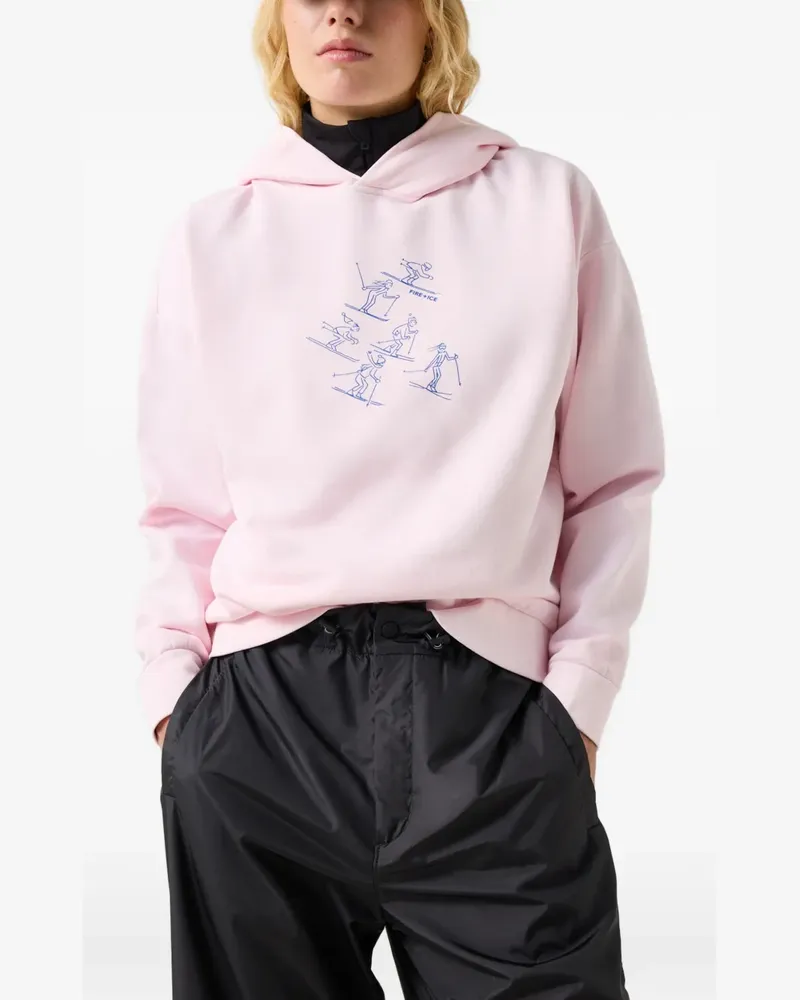 Bogner Fire & Ice Sibel Hoodie mit Grafikprint - Rosa Rosa