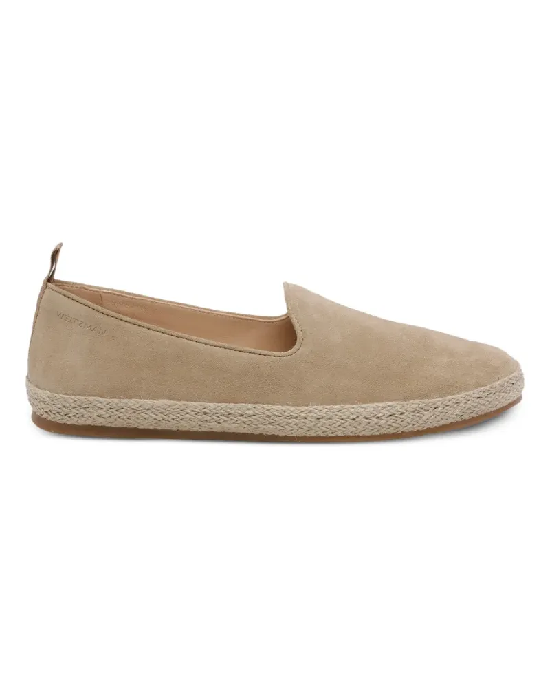 Stuart Weitzman Diaz round toe espadrilles - Nude Nude