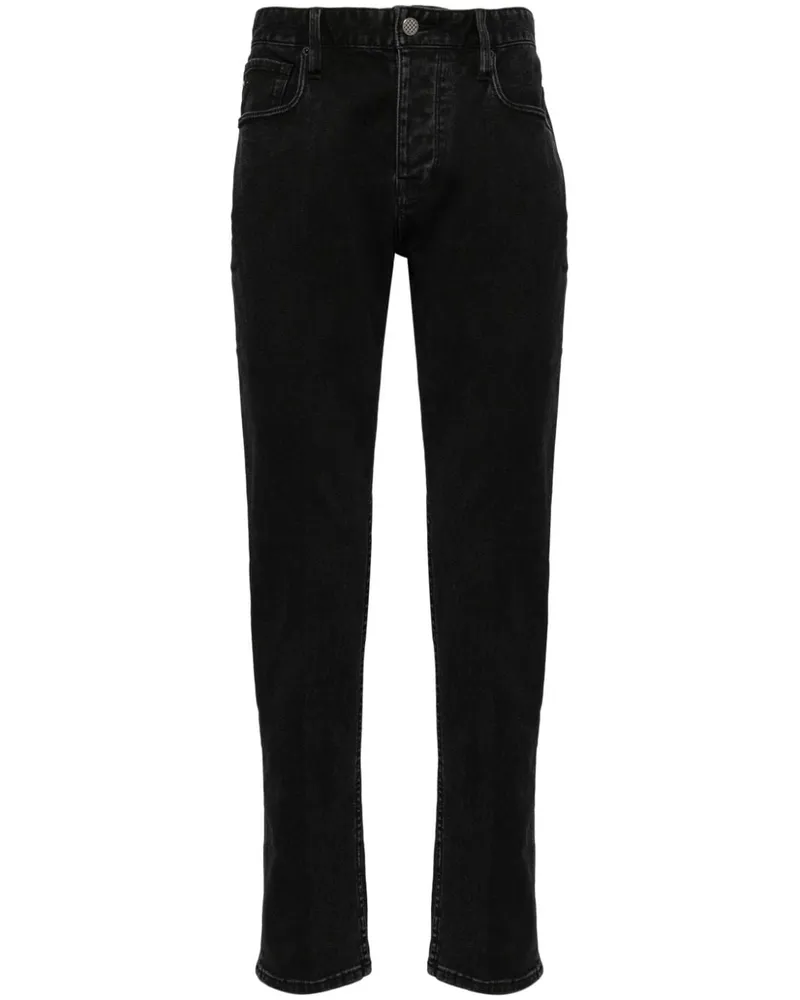 Emporio Armani Jeans mit geradem Bein - Schwarz Schwarz