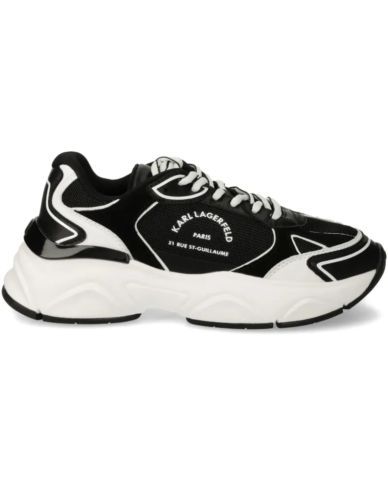 Karl Lagerfeld Sneakers aus Leder - Schwarz Schwarz