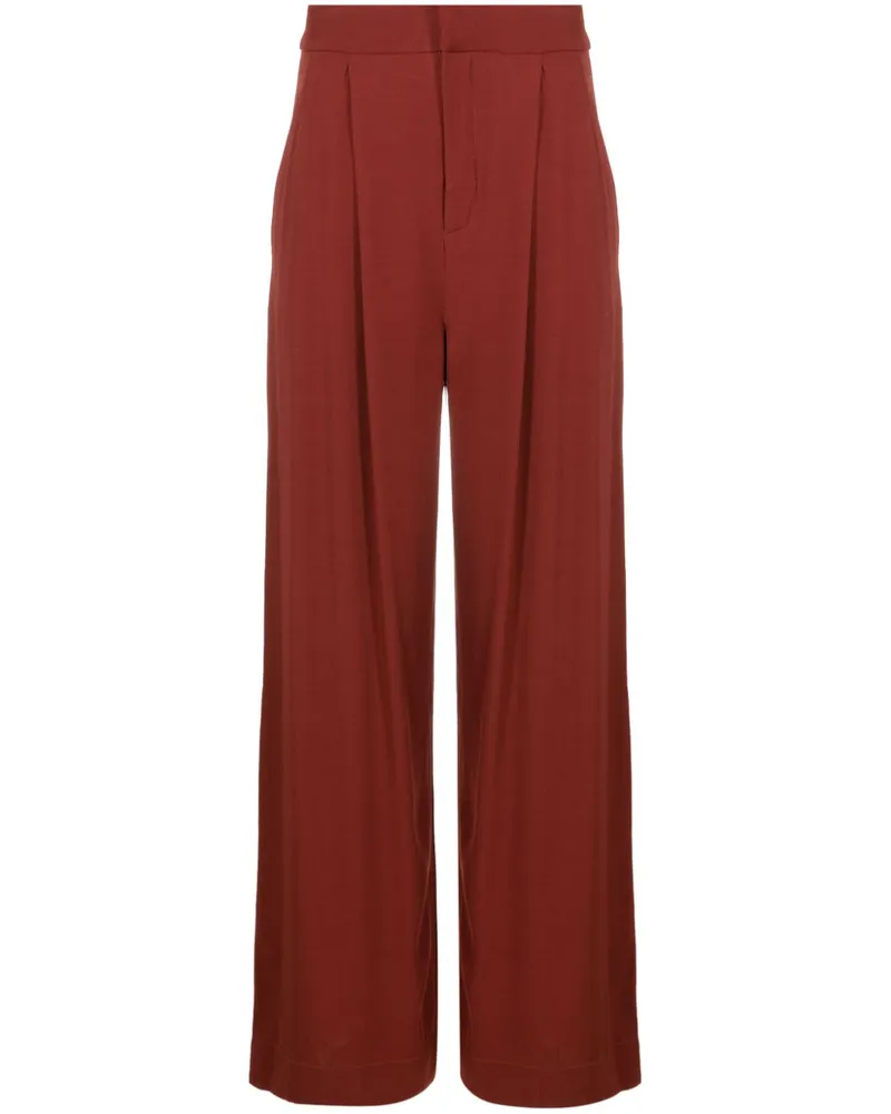 Lenny Niemeyer High-Waist-Hose mit weitem Bein - Rot Rot