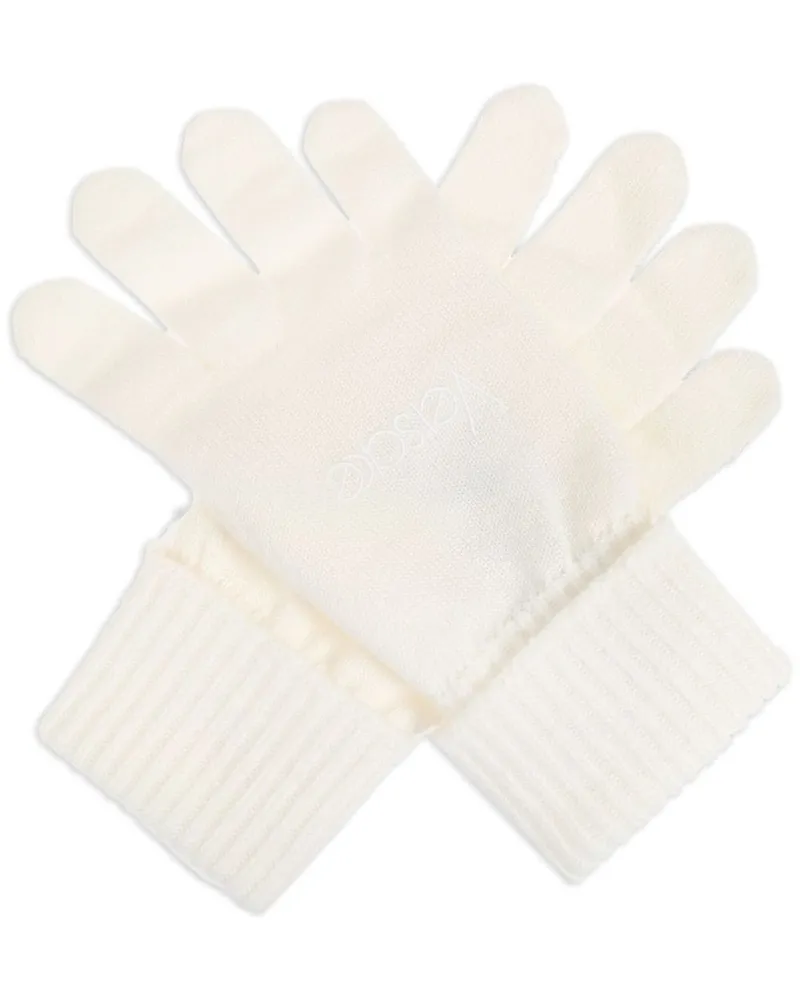 Versace Gerippte Handschuhe - Nude Nude